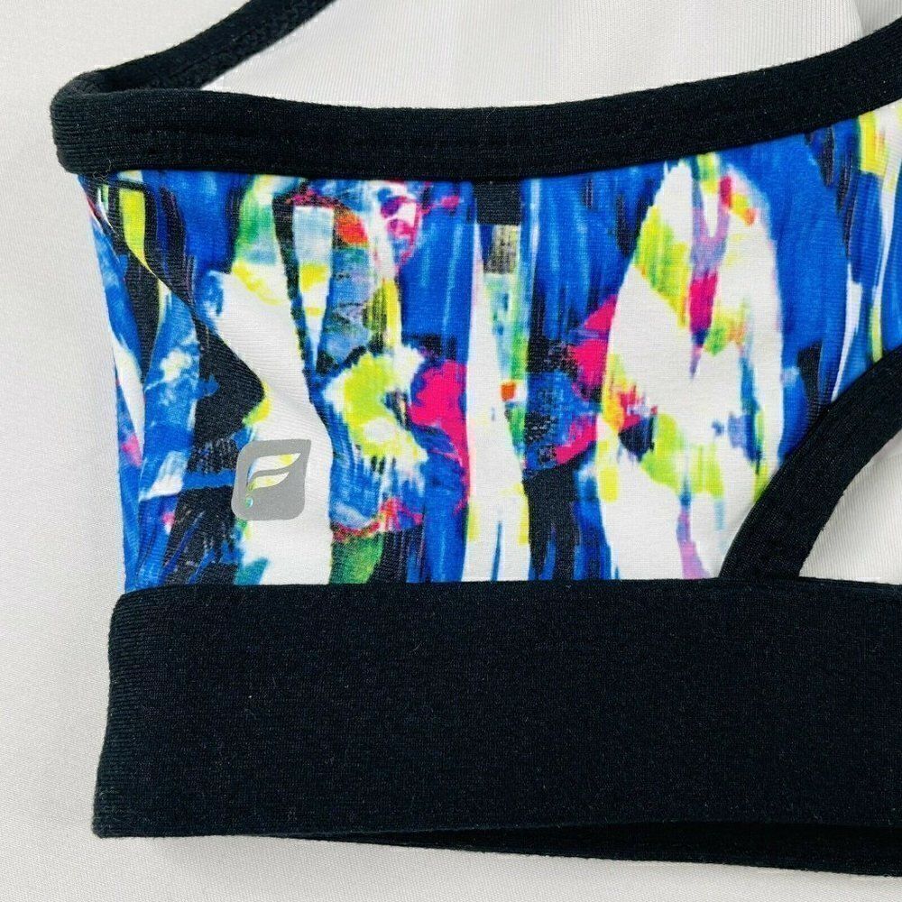Fabletics Sylvia Sports Bra Reef Black - Picture 5 of 7